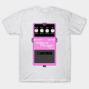 Boss HF-2 Hi Band Flanger Guitar Effect Pedal T-Shirt